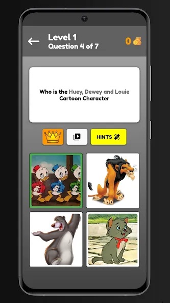 Guess Cartoon Character Quiz (Угадайте кенди Какой персонаж Квиз) МОД/Взлом [Много денег, Монет и Все открыто] Screenshot 4