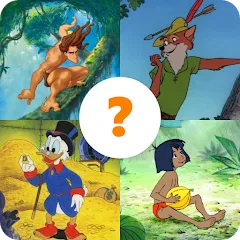 Скачать Взломанная Guess Cartoon Character Quiz на Андроид с открытыми подсказками