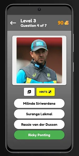 Cricket Quiz (Крикет Квиз) МОД/Взлом [Бесконечные деньги, Монеты и Мега MOD] Screenshot 1