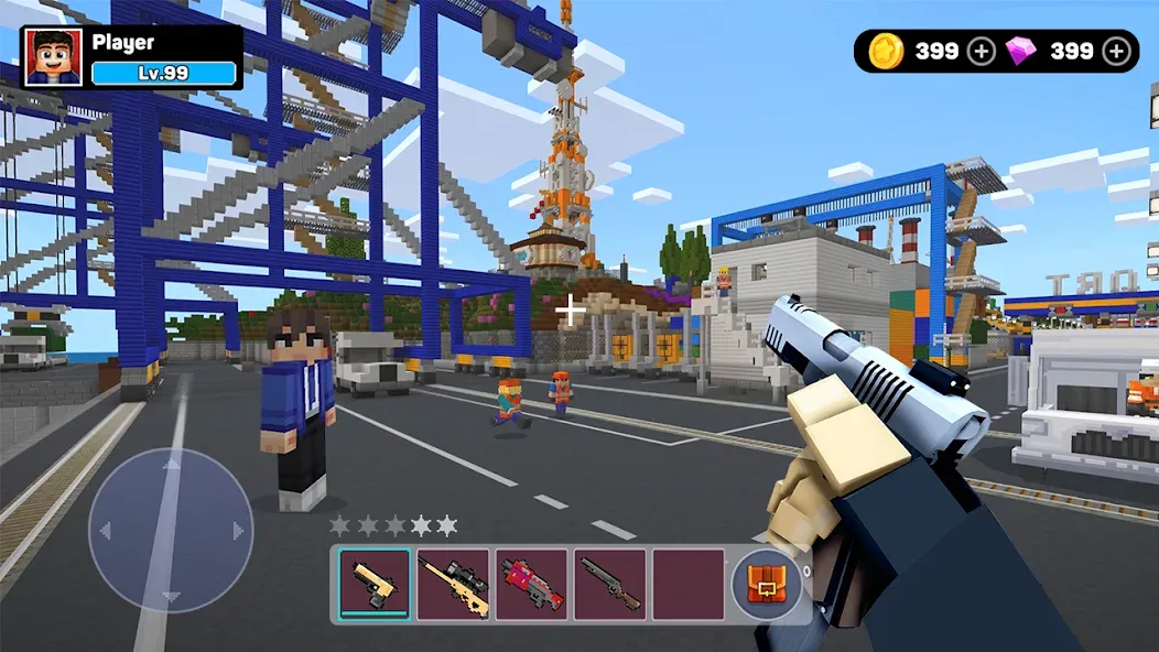 Gang Craft Mafia (Гэнг Крафт Мафия) МОД/Взлом [Много монет, Открытые уровни и Мега MOD] Screenshot 3