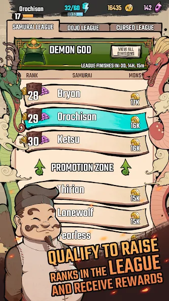 Demon Blade - Japan Action RPG МОД/Взлом [Деньги, Монеты и Меню MOD] Screenshot 5