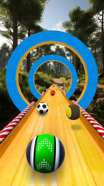 Fast Ball Jump - Going Ball 3d (Скай Болл Джамп) МОД/Взлом [Деньги, Монеты и Меню MOD] Screenshot 1