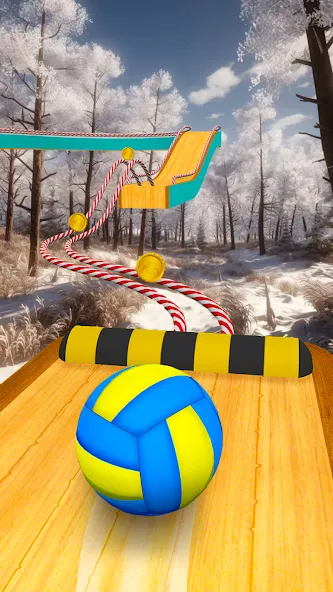 Fast Ball Jump - Going Ball 3d (Скай Болл Джамп) МОД/Взлом [Деньги, Монеты и Меню MOD] Screenshot 4