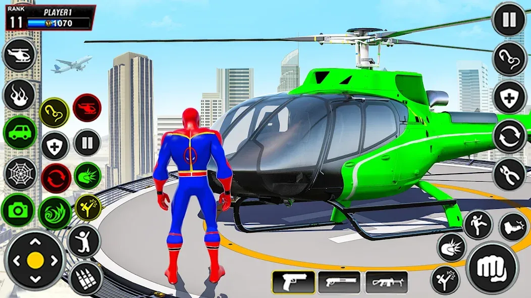 Miami Superhero: Spider Games МОД/Взлом [Деньги, Монеты и Меню MOD] Screenshot 2