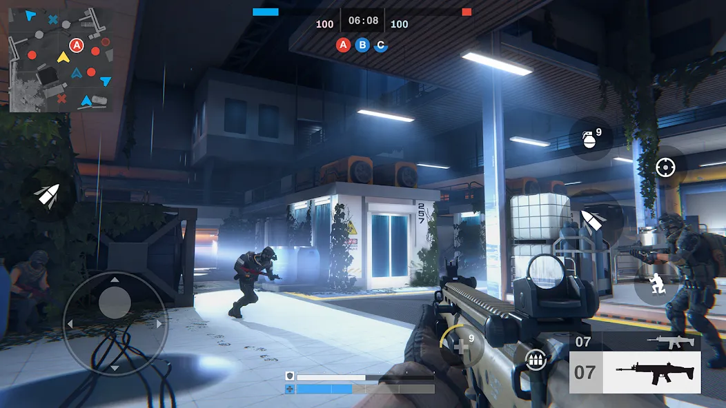 War After: PvP Shooter (Вар Афтер) МОД/Взлом [Меню, Бесконечные монеты и Открытые уровни] Screenshot 5