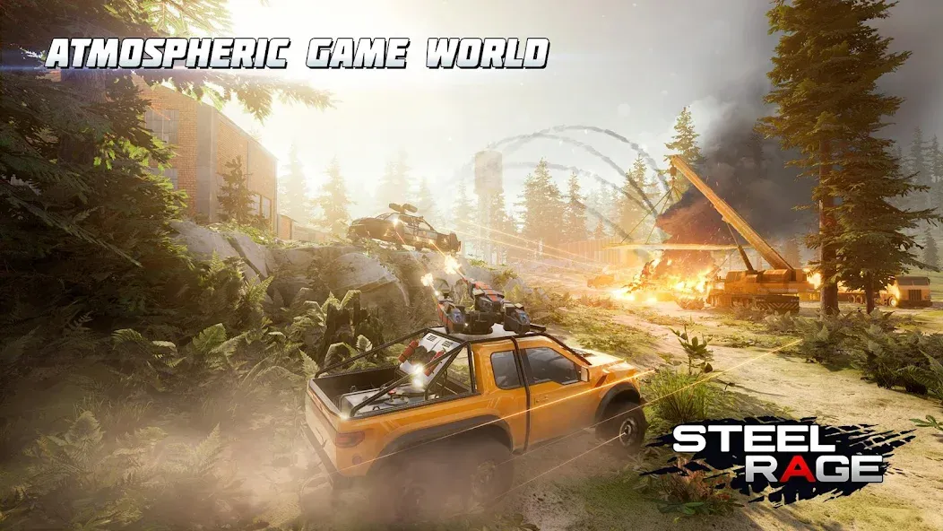 Steel Rage: Mech Cars PvP War (Стил Рейдж) МОД/Взлом [Бесконечные деньги, Монеты и Мега MOD] Screenshot 3