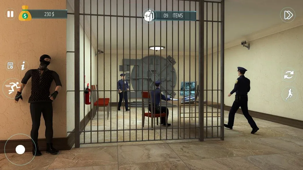 Sneak Thief Simulator: Robbery МОД/Взлом [Меню, Бесконечные монеты и Открытые уровни] Screenshot 3