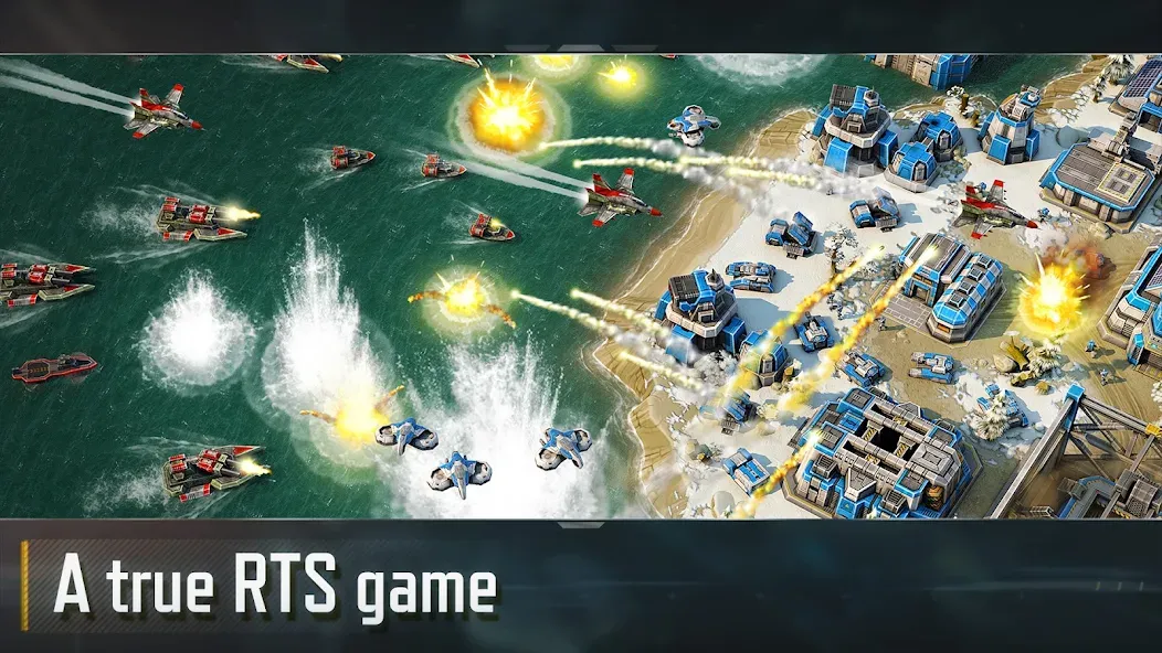 Art of War 3:RTS strategy game (Арт оф Вар 3) МОД/Взлом [Много монет, Открытые уровни и Мега MOD] Screenshot 1