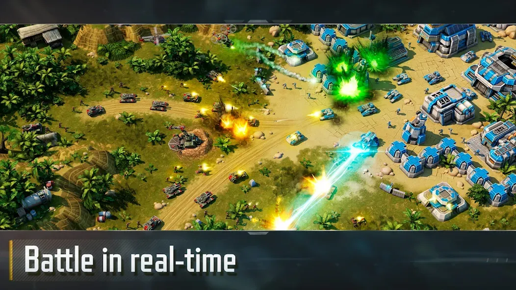 Art of War 3:RTS strategy game (Арт оф Вар 3) МОД/Взлом [Много монет, Открытые уровни и Мега MOD] Screenshot 2
