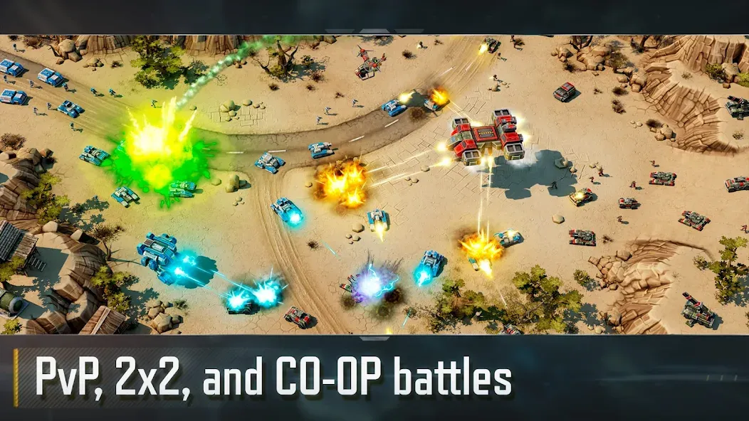 Art of War 3:RTS strategy game (Арт оф Вар 3) МОД/Взлом [Много монет, Открытые уровни и Мега MOD] Screenshot 4