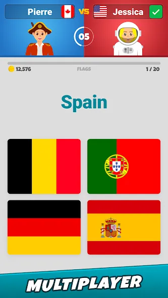 Flags 2: Multiplayer МОД/Взлом [Все открыто, Дополнительные деньги и Меню MOD] Screenshot 3