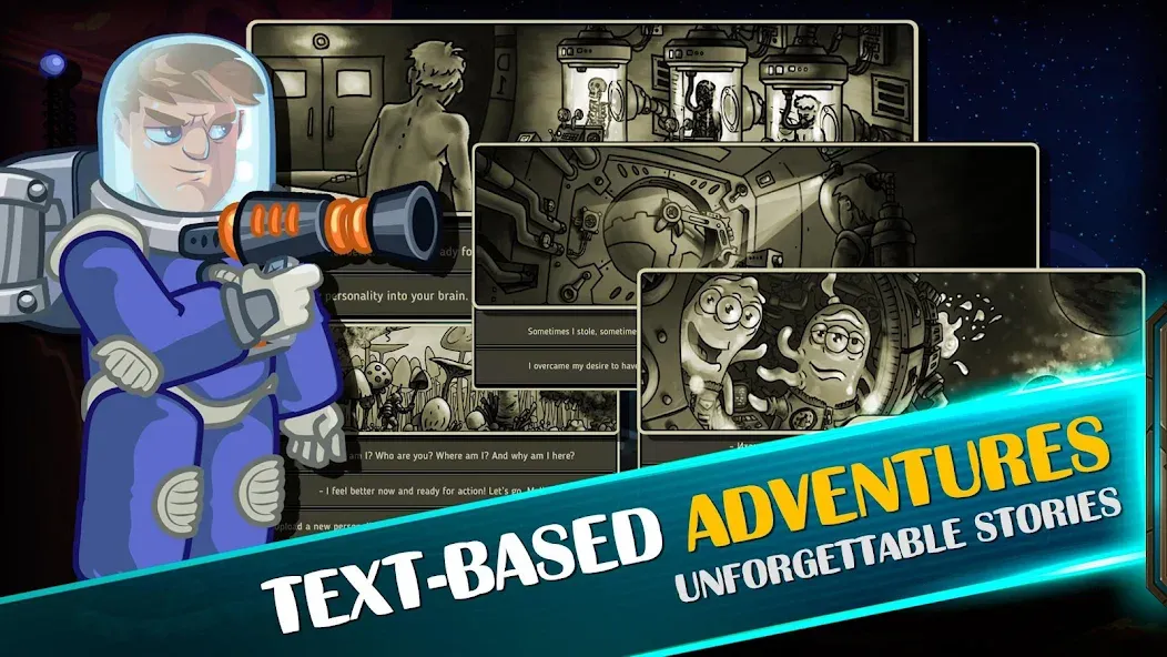 Space Raiders RPG МОД/Взлом [Меню, Бесконечные монеты и Открытые уровни] Screenshot 3