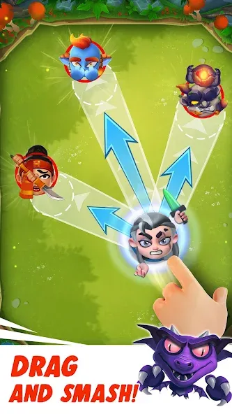 Smashing Four: PvP Hero bump (мэшинг фоур) МОД/Взлом [Деньги, Монеты и Меню MOD] Screenshot 3