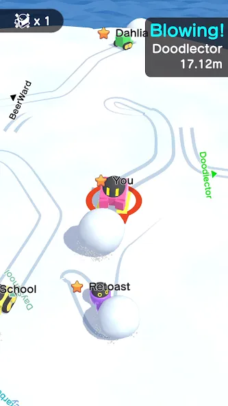 Snowball.io МОД/Взлом [Все открыто, Дополнительные деньги и Меню MOD] Screenshot 3
