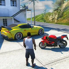 Скачать Взломанная Extreme Car Driving Games на андроид (Много денег)