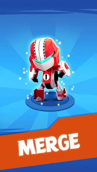 Merge Plane Robots Idle Empire (Мердж Плейн Роботы) МОД/Взлом [Деньги, Монеты и Меню MOD] Screenshot 1