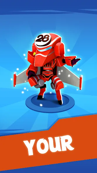 Merge Plane Robots Idle Empire (Мердж Плейн Роботы) МОД/Взлом [Деньги, Монеты и Меню MOD] Screenshot 2