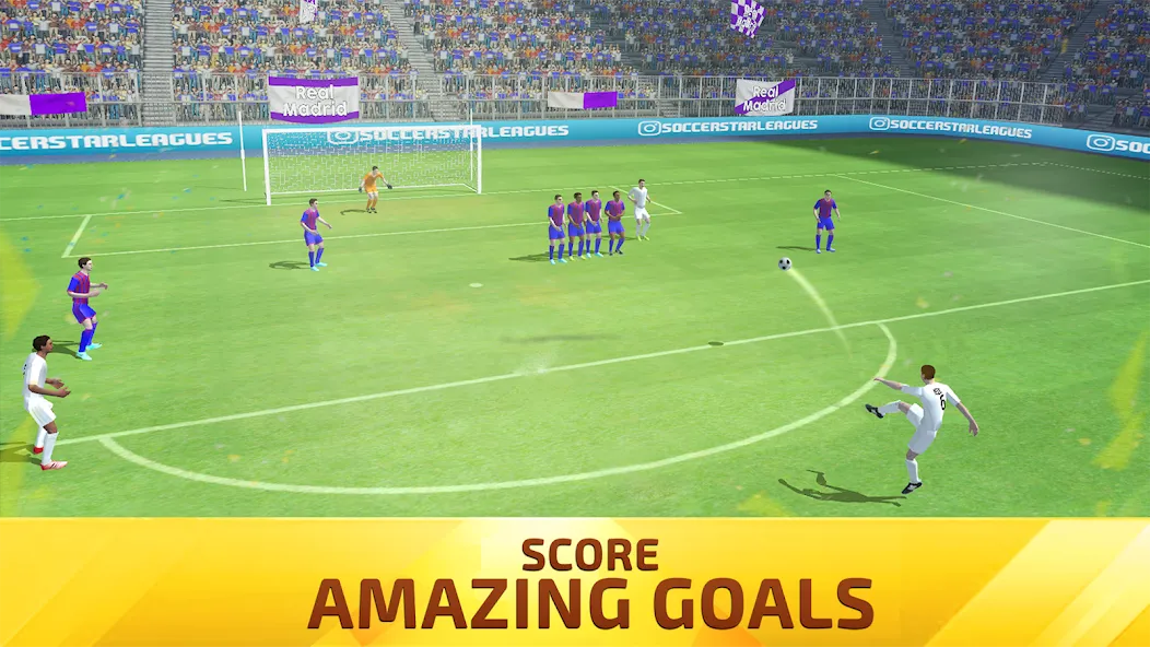 Soccer Star 24 Top Leagues (Футбольная звезда 23 Топ Лиги) МОД/Взлом [Много денег, Монет и Все открыто] Screenshot 1