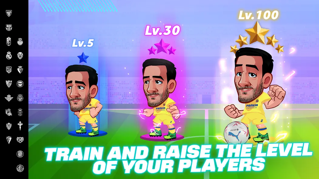 LALIGA Head Football 23 SOCCER (Хед Футбол) МОД/Взлом [Много монет, Открытые уровни и Мега MOD] Screenshot 3