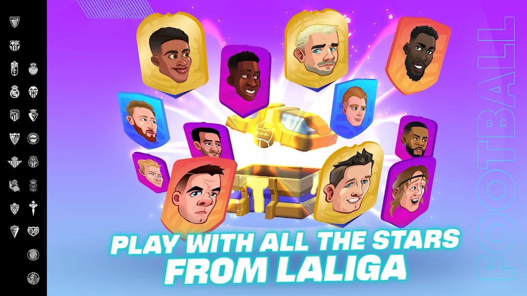 LALIGA Head Football 23 SOCCER (Хед Футбол) МОД/Взлом [Много монет, Открытые уровни и Мега MOD] Screenshot 4