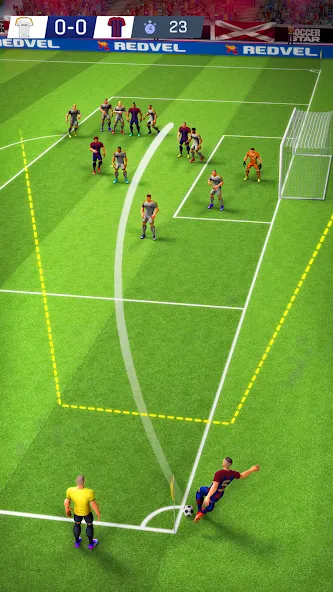 Soccer Star: Super Champs (Соккер Стар 22) МОД/Взлом [Все открыто, Дополнительные деньги и Меню MOD] Screenshot 5