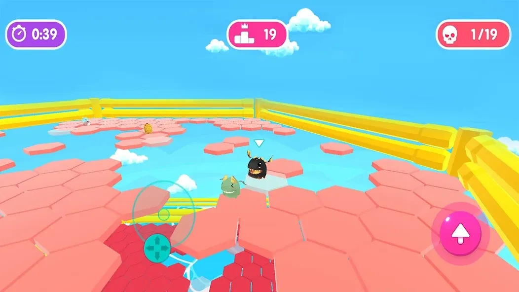 Fall.io - Race of Dino МОД/Взлом [Меню, Бесконечные монеты и Открытые уровни] Screenshot 4