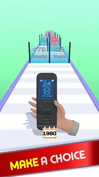 Phone Runner Evolution Race 3D (Фон Раннер Эволюция Рейс 3Д) МОД/Взлом [Бесконечные деньги, Монеты и Мега MOD] Screenshot 2