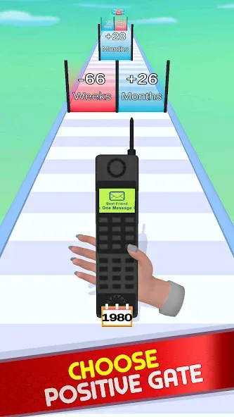 Phone Runner Evolution Race 3D (Фон Раннер Эволюция Рейс 3Д) МОД/Взлом [Бесконечные деньги, Монеты и Мега MOD] Screenshot 4