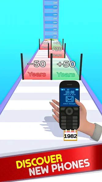 Phone Runner Evolution Race 3D (Фон Раннер Эволюция Рейс 3Д) МОД/Взлом [Бесконечные деньги, Монеты и Мега MOD] Screenshot 5