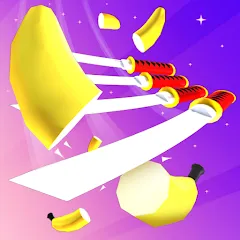 Скачать Взломанная Flying Cut на андроид (Много денег) бесплатно