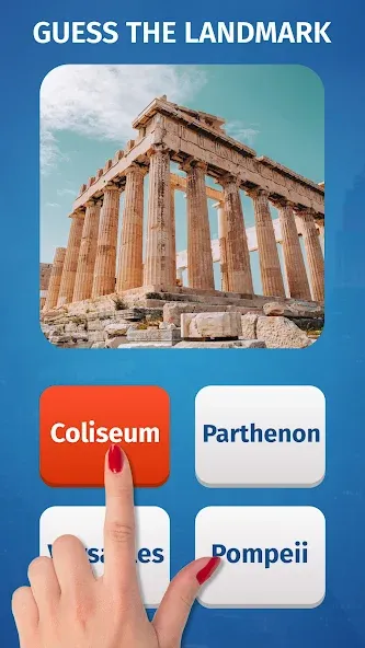 World Quiz: Geography games МОД/Взлом [Много денег, Монет и Все открыто] Screenshot 3