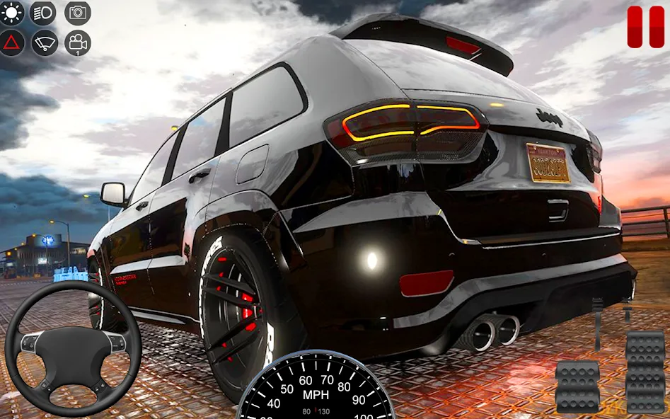 US Prado Car Games Simulator МОД/Взлом [Много монет, Открытые уровни и Мега MOD] Screenshot 1