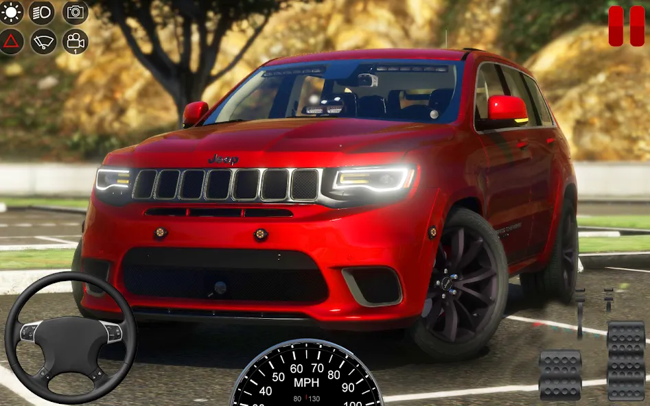 US Prado Car Games Simulator МОД/Взлом [Много монет, Открытые уровни и Мега MOD] Screenshot 3