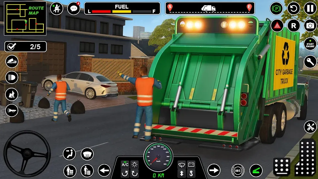Truck Driving Games Truck Game (Трак Драйвинг игры Трак игра) МОД/Взлом [Деньги, Монеты и Меню MOD] Screenshot 2