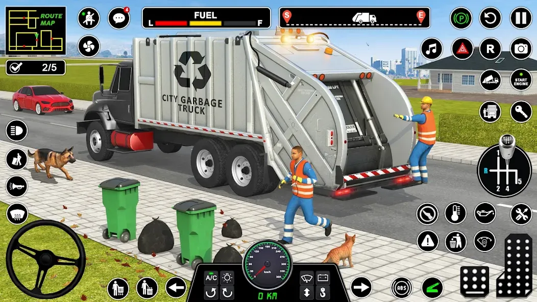 Truck Driving Games Truck Game (Трак Драйвинг игры Трак игра) МОД/Взлом [Деньги, Монеты и Меню MOD] Screenshot 3
