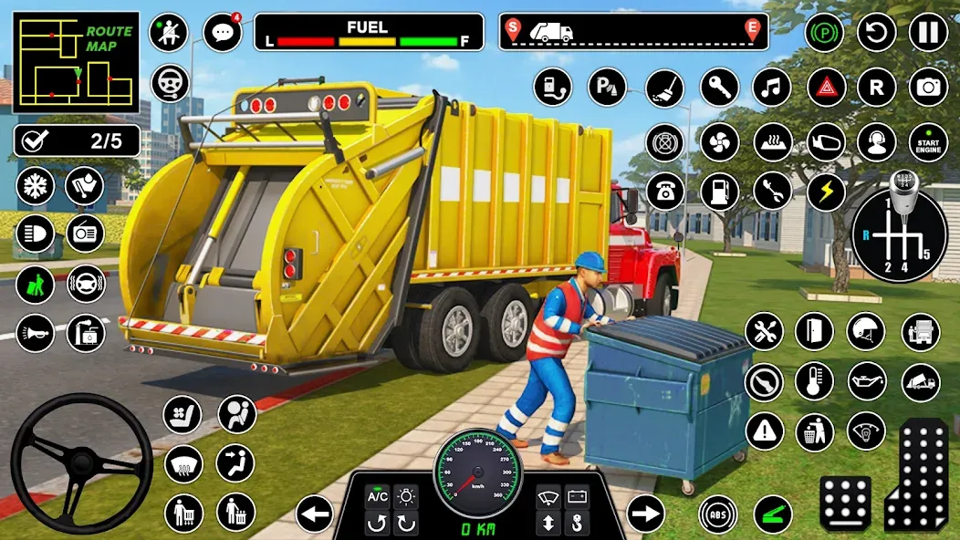 Truck Driving Games Truck Game (Трак Драйвинг игры Трак игра) МОД/Взлом [Деньги, Монеты и Меню MOD] Screenshot 4