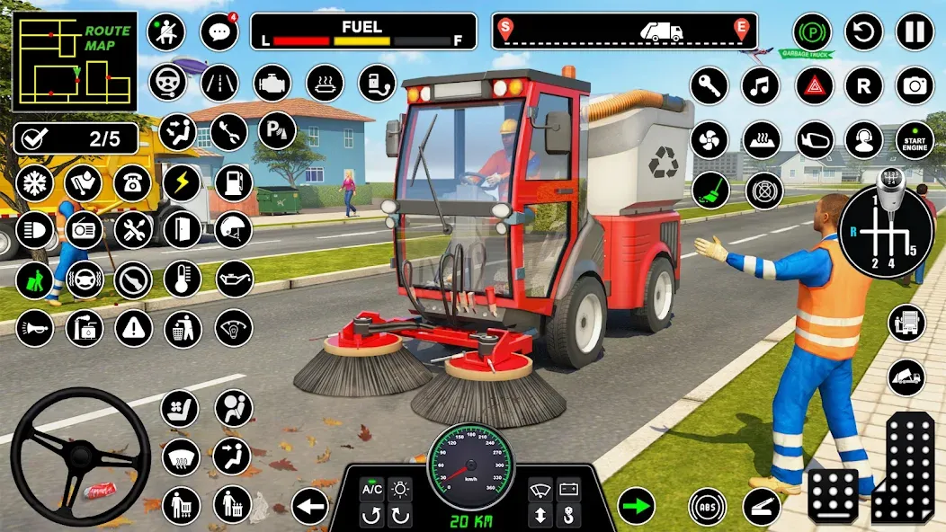 Truck Driving Games Truck Game (Трак Драйвинг игры Трак игра) МОД/Взлом [Деньги, Монеты и Меню MOD] Screenshot 5