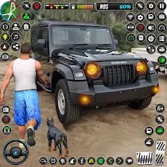Скачать Jeep Driving Simulator offRoad Взломанная на много денег и все машины открыты на Андроид