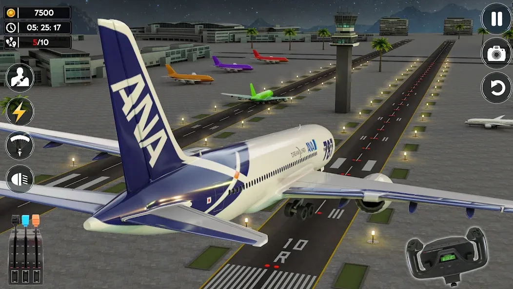 Airplane Flight Simulator 2023 МОД/Взлом [Бесконечные деньги, Монеты и Мега MOD] Screenshot 3