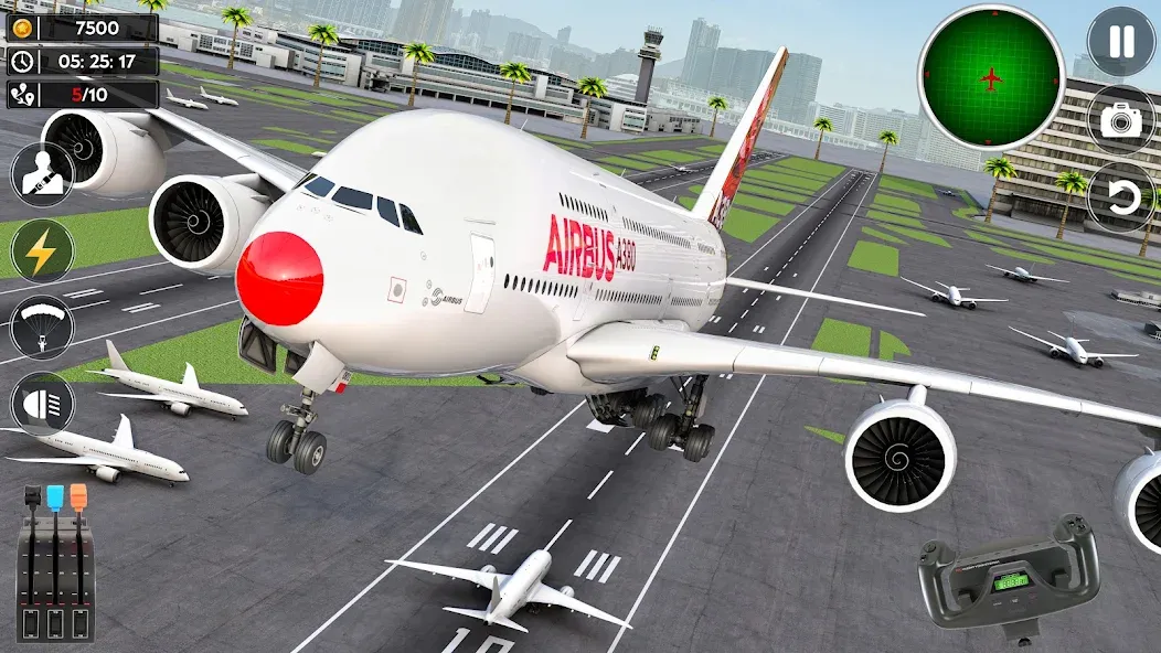 Airplane Flight Simulator 2023 МОД/Взлом [Бесконечные деньги, Монеты и Мега MOD] Screenshot 5