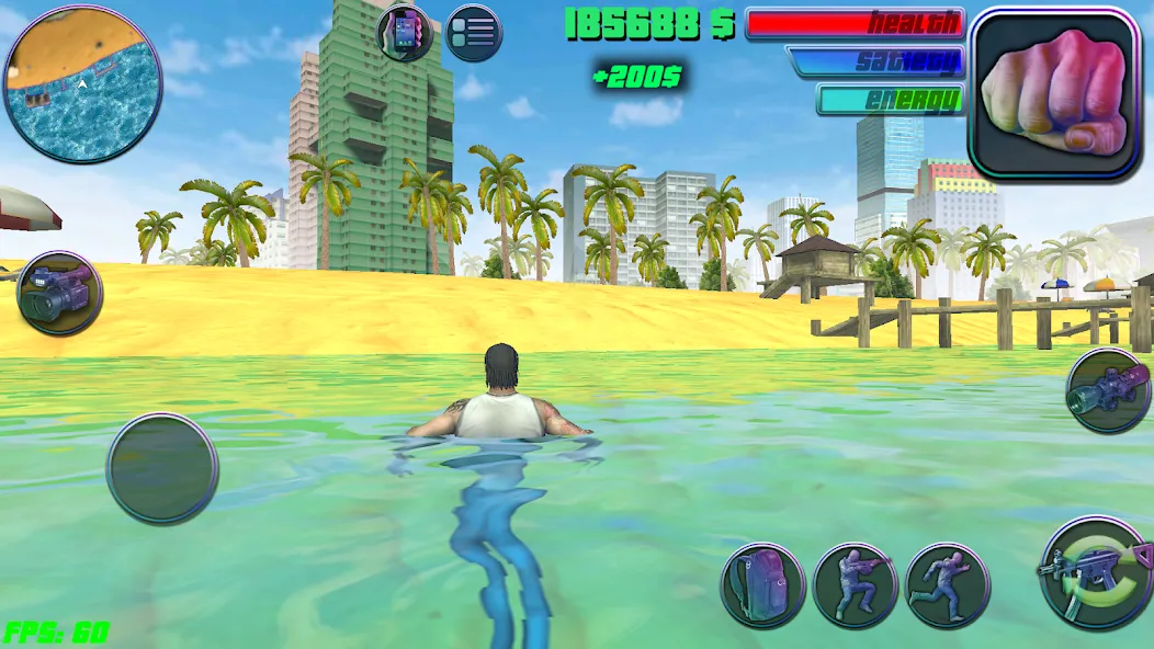 Crazy Miami Online (Крейзи Майами Онлайн) МОД/Взлом [Деньги, Монеты и Меню MOD] Screenshot 4