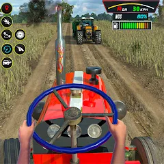Скачать Farming Tractor Game Simulator Взлом (много денег) на Андроид бесплатно