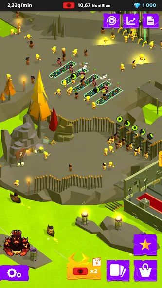 Hell: Idle Evil Tycoon Sim (Хелл) МОД/Взлом [Все открыто, Дополнительные деньги и Меню MOD] Screenshot 3
