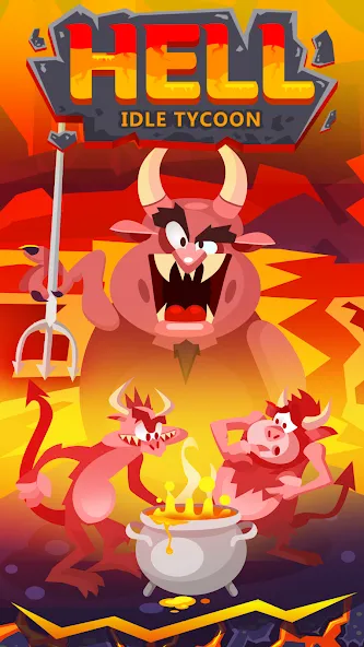 Hell: Idle Evil Tycoon Sim (Хелл) МОД/Взлом [Все открыто, Дополнительные деньги и Меню MOD] Screenshot 5