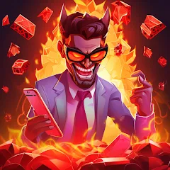 Скачать Hell: Idle Evil Tycoon Sim взлом на много денег и алмазов для Андроид