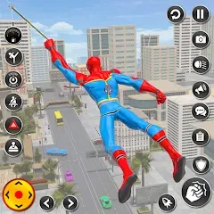 Скачать Взломанная Spider Rope Hero Spider Games на Андроид (Много денег)