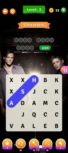 Supernatural Word Search (упернатуральный поиск слов) МОД/Взлом [Бесконечные деньги, Монеты и Мега MOD] Screenshot 2
