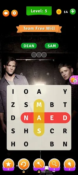 Supernatural Word Search (упернатуральный поиск слов) МОД/Взлом [Бесконечные деньги, Монеты и Мега MOD] Screenshot 3