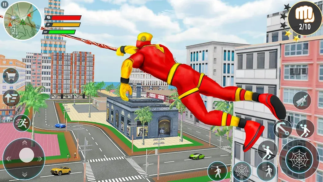 Rope Hero Spider Fighting Game МОД/Взлом [Деньги, Монеты и Меню MOD] Screenshot 3