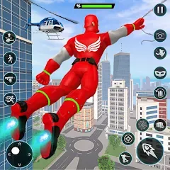 Скачать Взломанная Rope Hero Spider Fighting Game на андроид с много денег